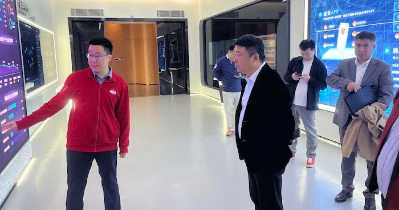 攜手中消在線，共繪智慧消防新藍(lán)圖